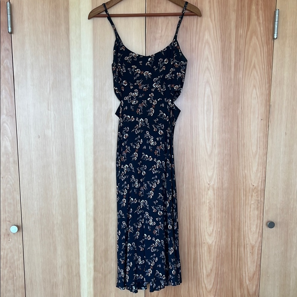 Reformation Spaghetti Strap Midi Sundress